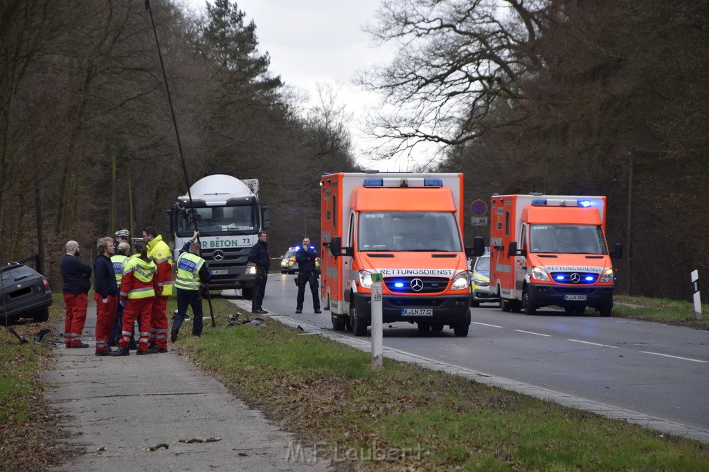 Schwerer VU Krad Pkw Koeln Porz Eil Grengeler Mauspfad P109.JPG - Miklos Laubert